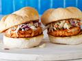 Chicken Burgers with Coleslaw