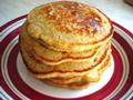 Cinnamon Applesauce Pancakes