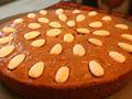 Eggless Almond Cake