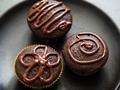 Eggless Chocolate Brownie Cupcake