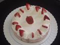 Eggless Strawberry Yogurt Cake