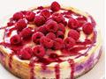 Baked vanilla cheesecake 