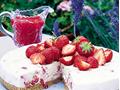 Pink strawberry cheesecake 