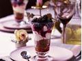 Berry cheesecake in a glass 