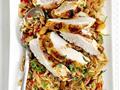 Yogurt-spiced chicken with almond 