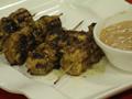 Chicken Satay With Peanut Sauce