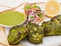 Green Chicken Kebab