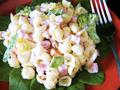 Ham Salad with Hot Peanut Dressing