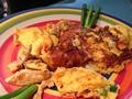Chicken Parmesan Omelette