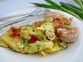 Prawns Omelet