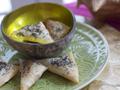 Ricotta and Green Chilli Samosas