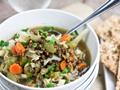Green Cabbage with Lentils