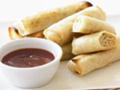 Chicken and Vegetable Spring Rolls