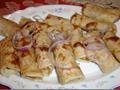 Barbequed Chicken Paratha Roll