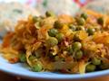 Cabbage and Peas Bhujiya