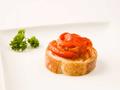 Roasted Bell Pepper Crostini