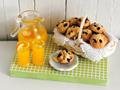 Healthy Vegan Orange Blueberry Muffins