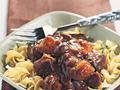 Beef Burgundy with Egg Noodles