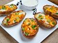 Cheesy potato skins