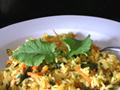 Mustard greens fried rice