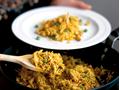 Curried chicken & cashew rice