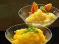 Mango and Apricot Granita