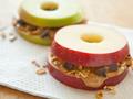 Apple Sandwich with Peanut Butter