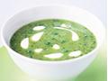 Pea & mint soup 