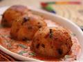 Aaloo Kofta with Tomato Onion Sauce