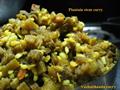 Plantain pith curry