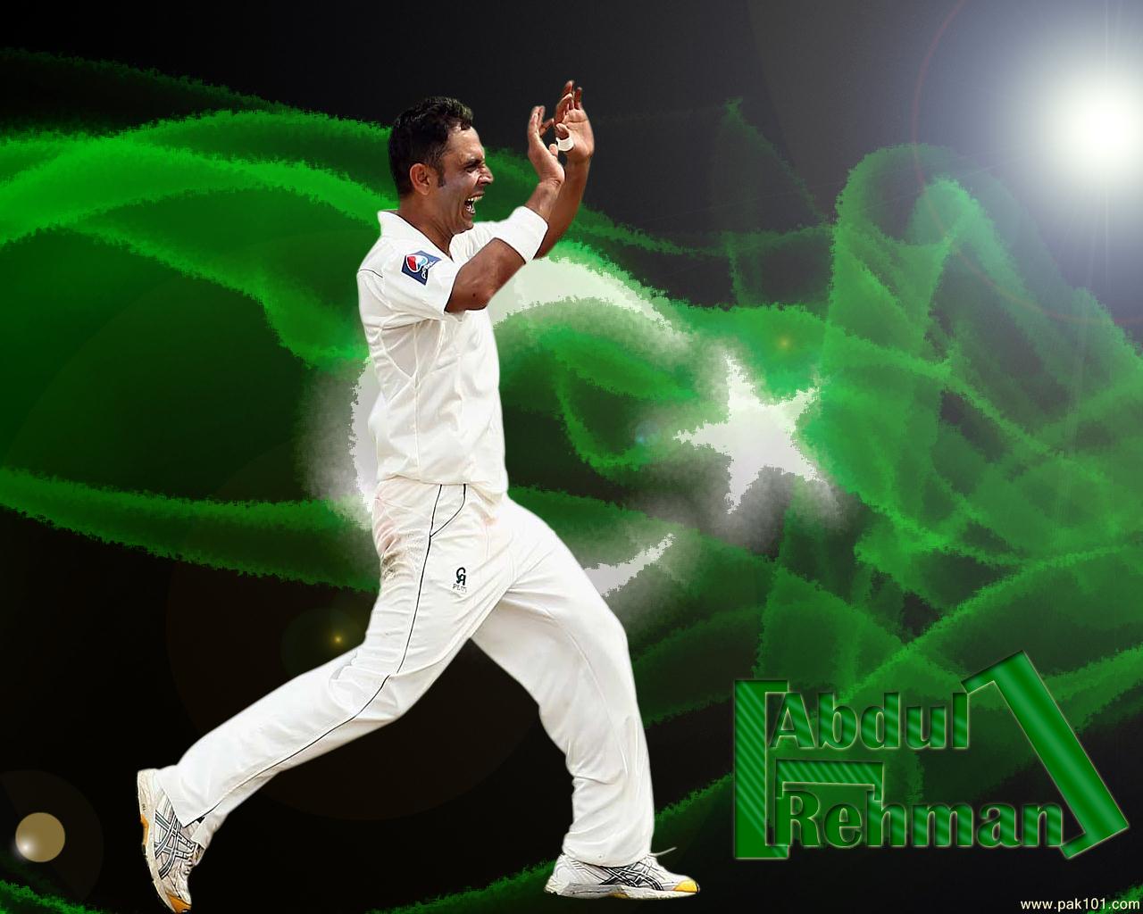 Celebrities Cricketers Abdur Rehman Wallpapers Abdur Rehman 