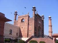 Badshahi Mosque in Lahore - Pakistan (main entrance)