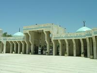 King Abdullah Mosque in Amman - Jordan (courtyard)