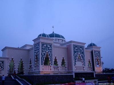 At Taubah Mosque in Jakarta - Indonesia