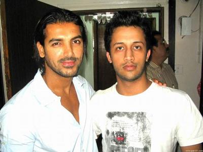 Atif Aslam with Jhon Ibrahim